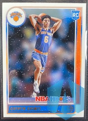 2021-22 Panini NBA Hoops Rookies Winter #206 Quentin Grimes Knicks